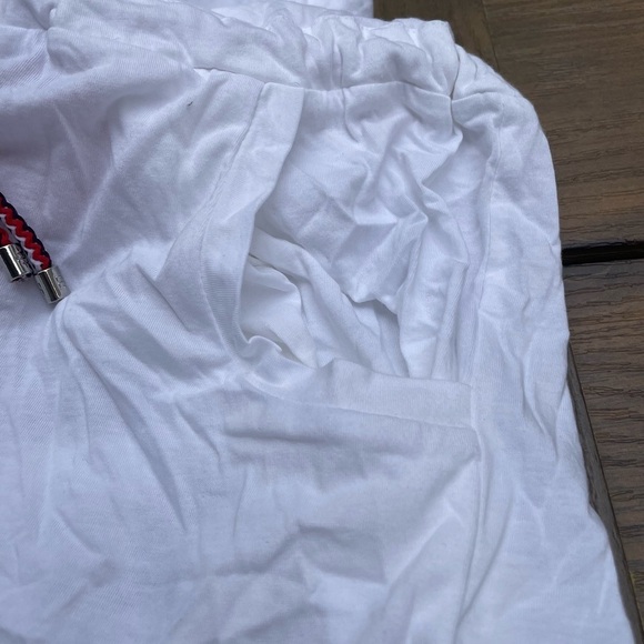 Tommy Hilfiger women’s Drawstring Tank Dress Swim Cover-Up S white - Picture 10 of 10